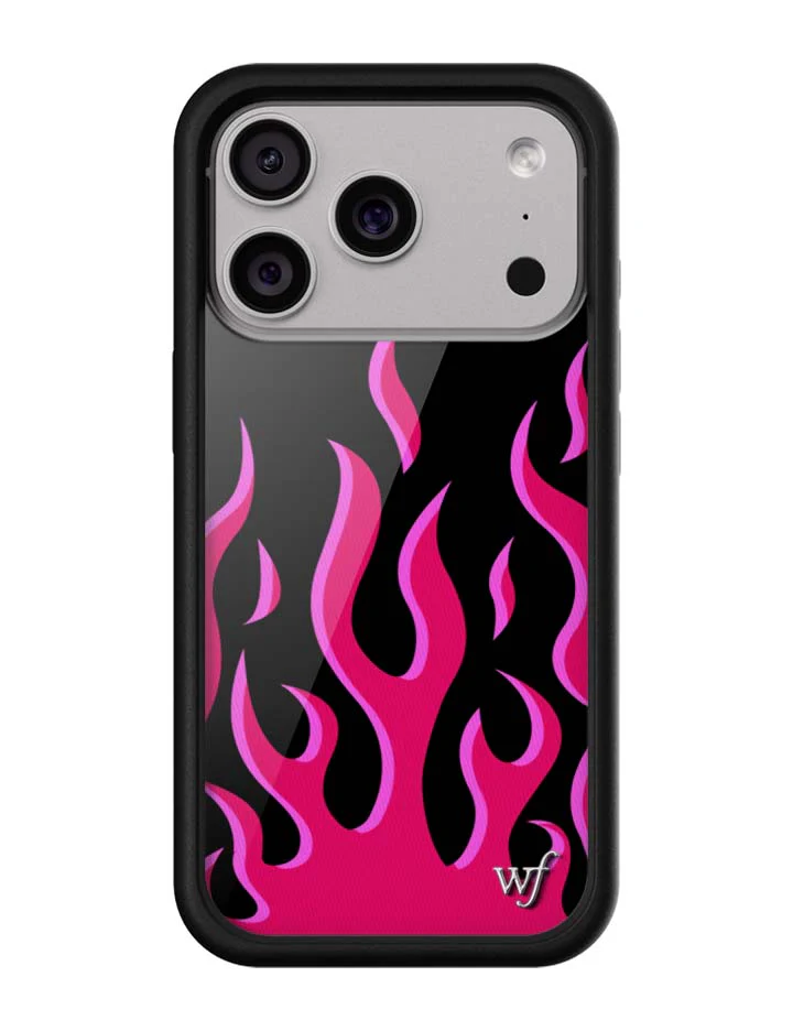 Flames | Black & Red iPhone Case - Image 4