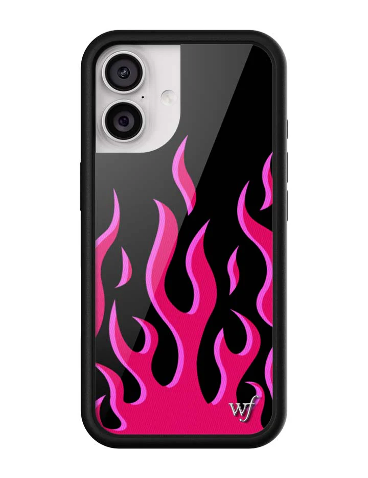 Flames | Black & Red iPhone Case - Image 7
