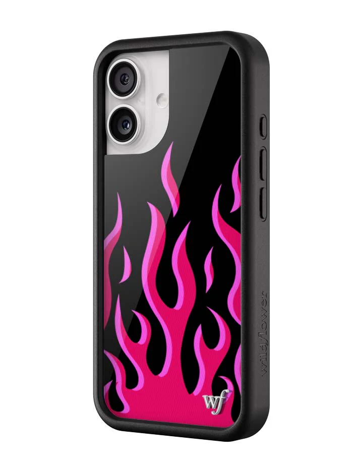 Flames | Black & Red iPhone Case - Image 8