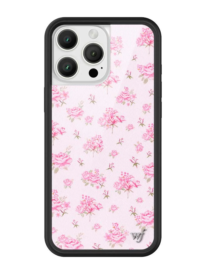 Forget Me Not Floral | Pink iPhone Case - Image 10