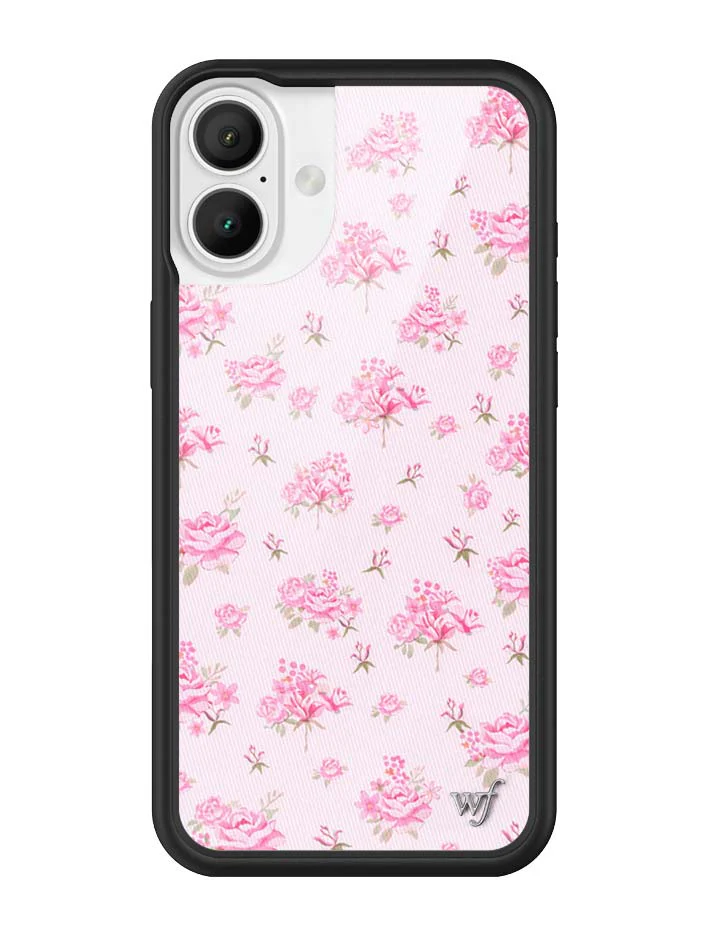 Forget Me Not Floral | Pink iPhone Case - Image 12
