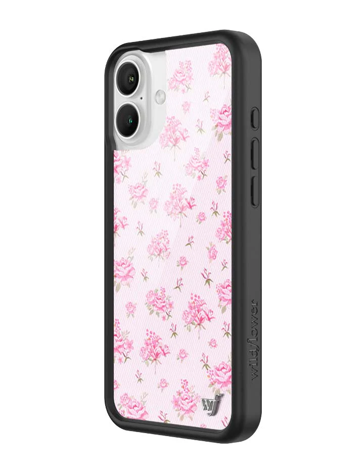 Forget Me Not Floral | Pink iPhone Case - Image 13