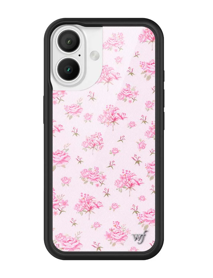 Forget Me Not Floral | Pink iPhone Case - Image 16