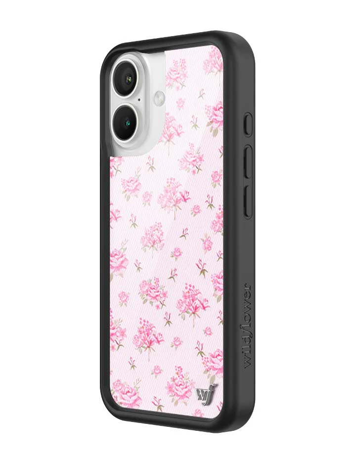 Forget Me Not Floral | Pink iPhone Case - Image 17