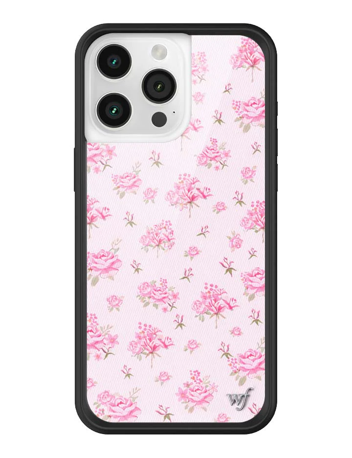 Forget Me Not Floral | Pink iPhone Case - Image 18