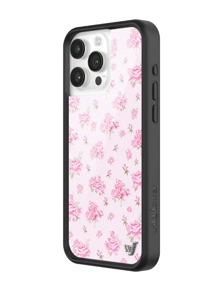 Forget Me Not Floral | Pink iPhone Case - Image 19