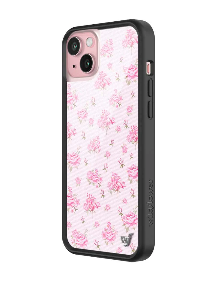 Forget Me Not Floral | Pink iPhone Case - Image 21
