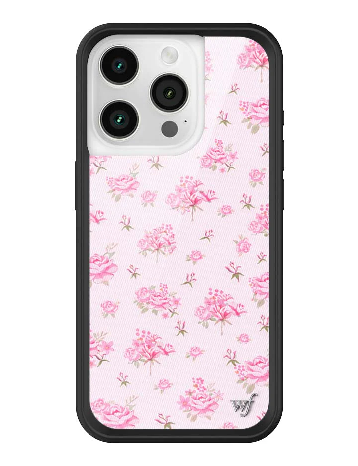 Forget Me Not Floral | Pink iPhone Case - Image 22