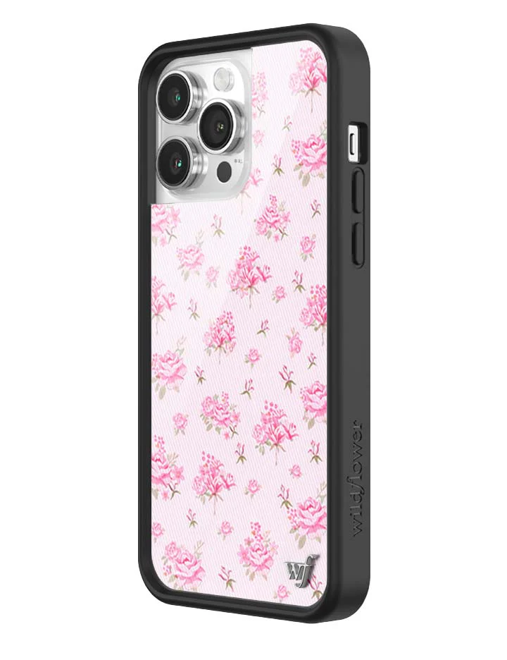 Forget Me Not Floral | Pink iPhone Case - Image 27