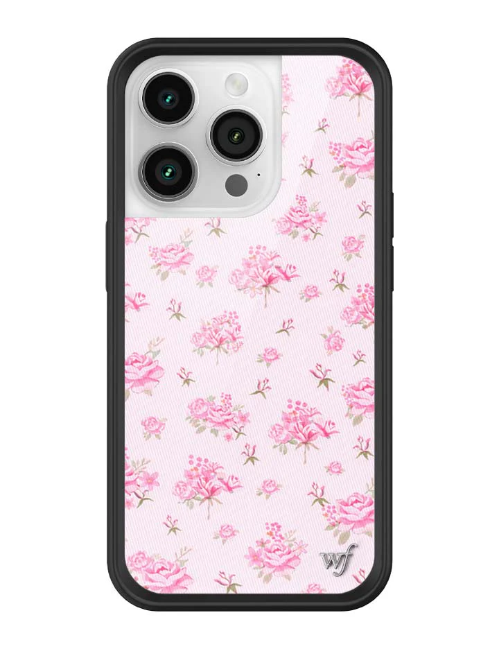 Forget Me Not Floral | Pink iPhone Case - Image 28