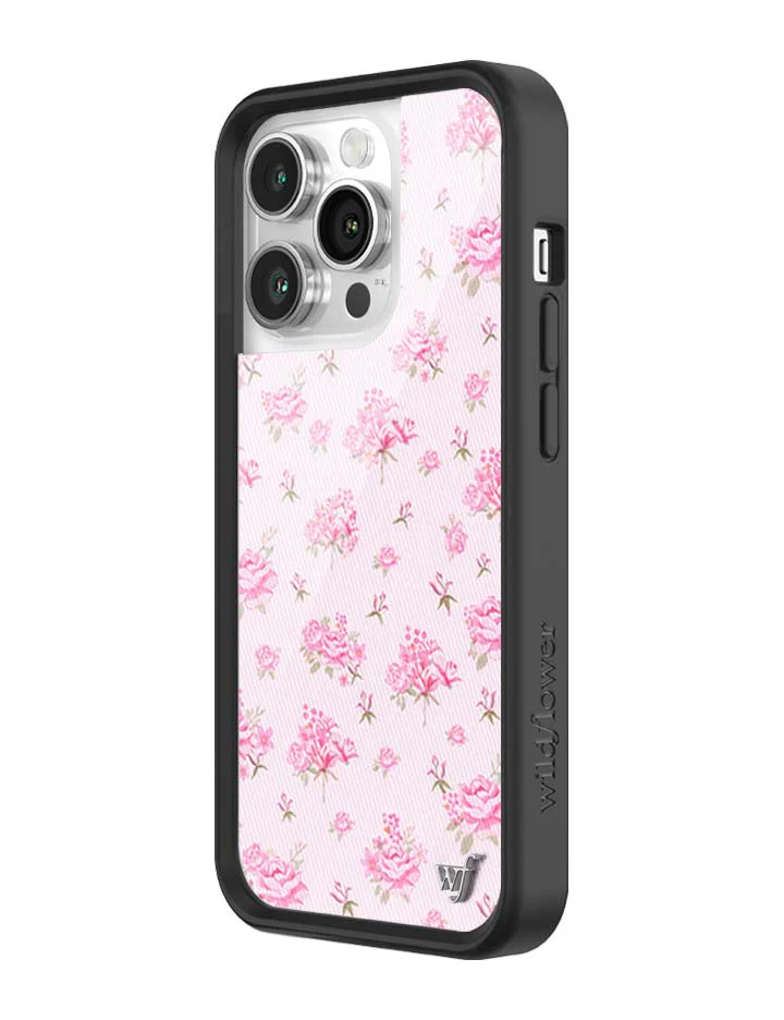 Forget Me Not Floral | Pink iPhone Case - Image 29