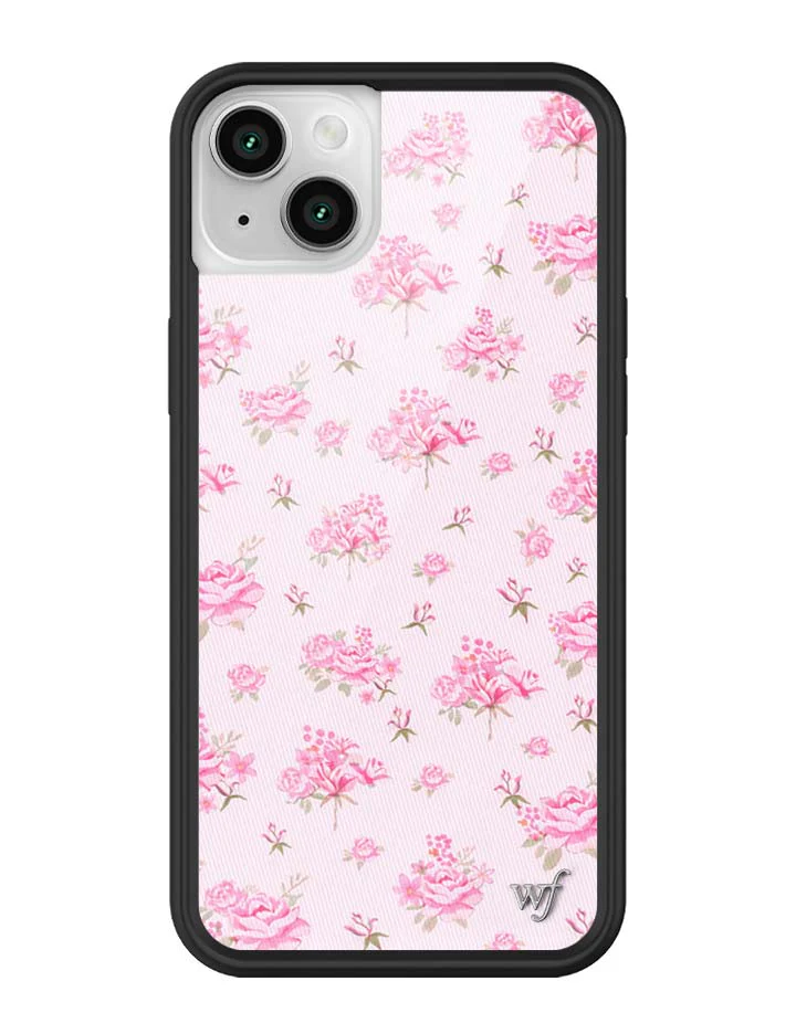 Forget Me Not Floral | Pink iPhone Case - Image 30