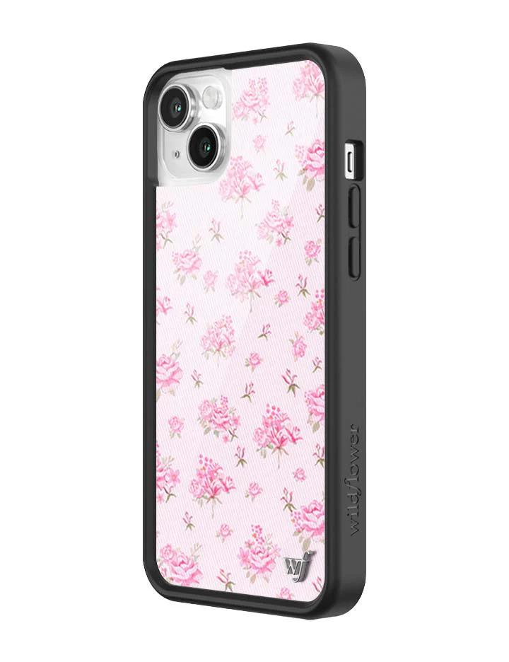 Forget Me Not Floral | Pink iPhone Case - Image 33