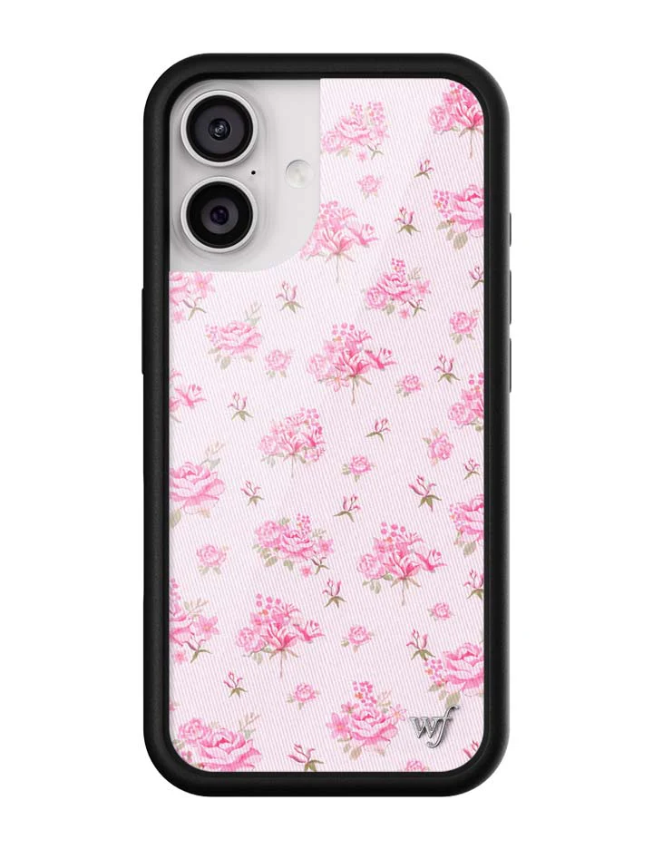 Forget Me Not Floral | Pink iPhone Case - Image 7