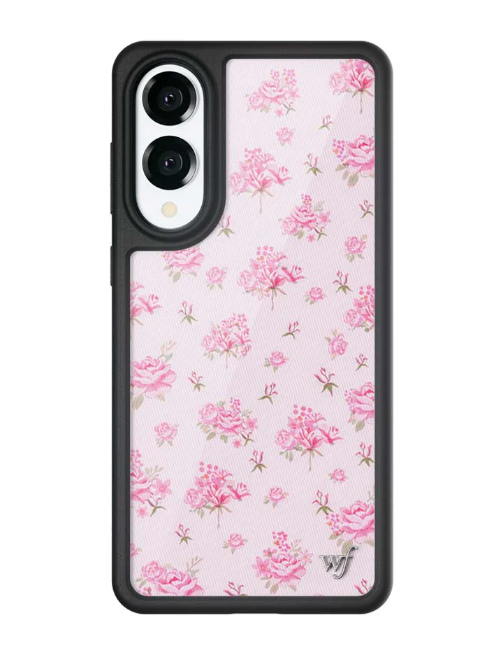 Forget Me Not Floral | Pink Samsung Galaxy Case - Image 3
