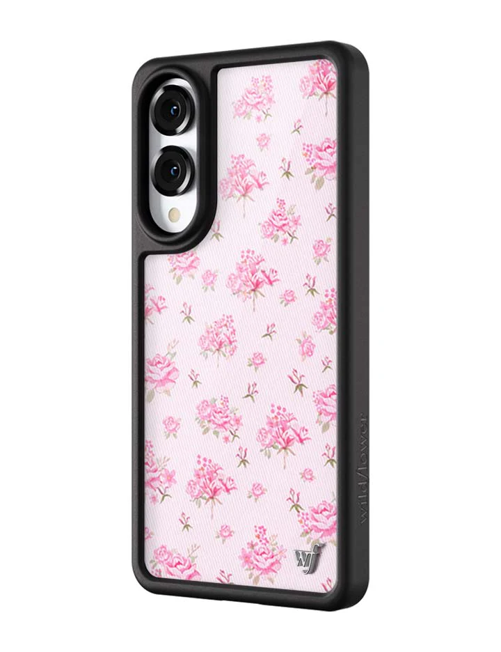 Forget Me Not Floral | Pink Samsung Galaxy Case - Image 4