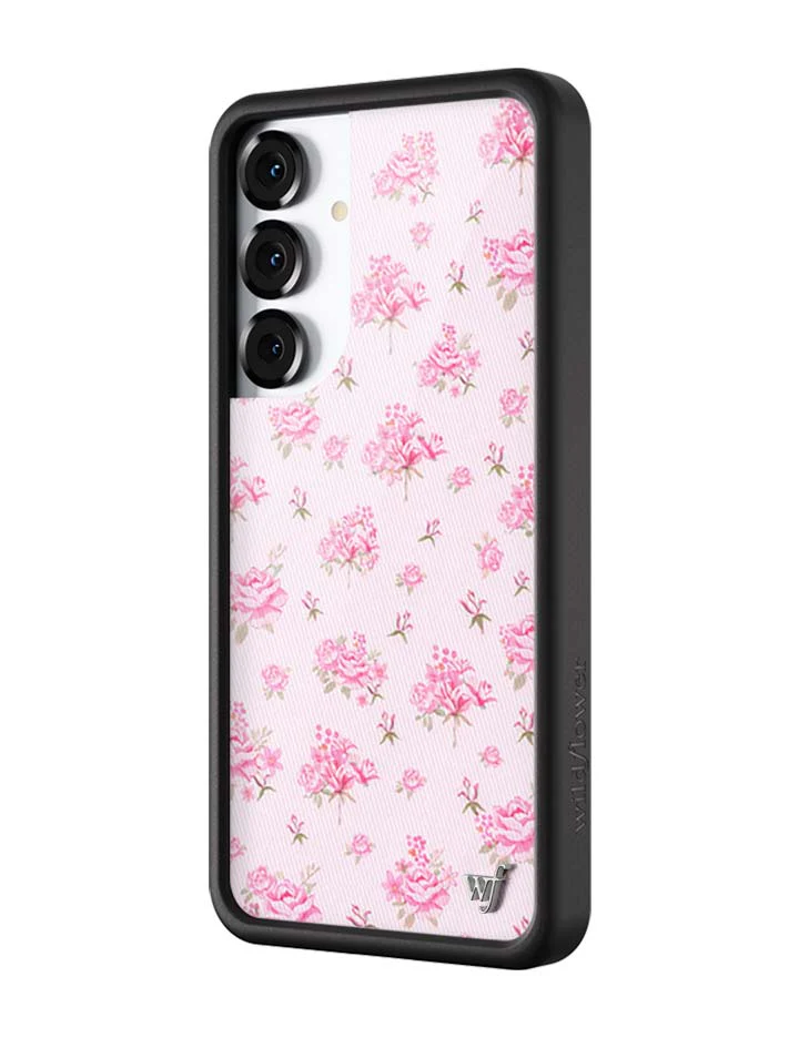Forget Me Not Floral | Pink Samsung Galaxy Case - Image 6