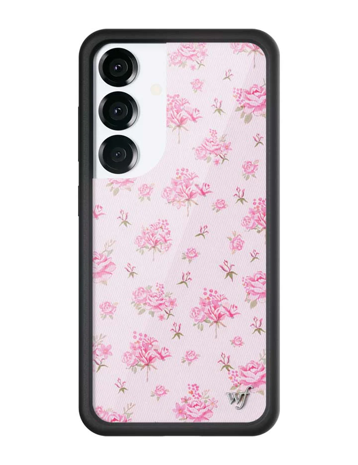 Forget Me Not Floral | Pink Samsung Galaxy Case - Image 7
