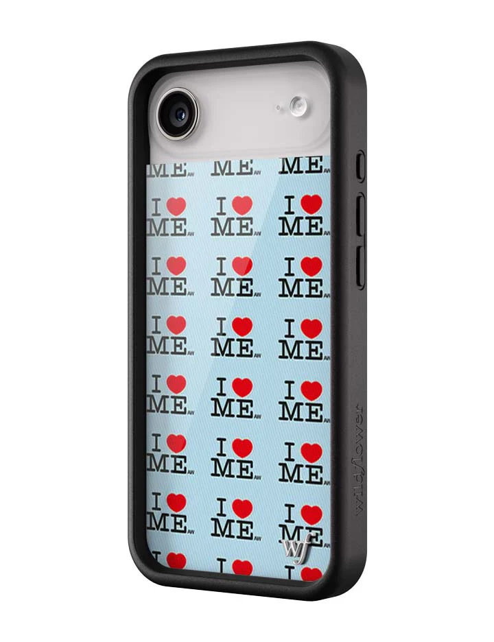 I Heart Me | Blue iPhone Case - Image 13