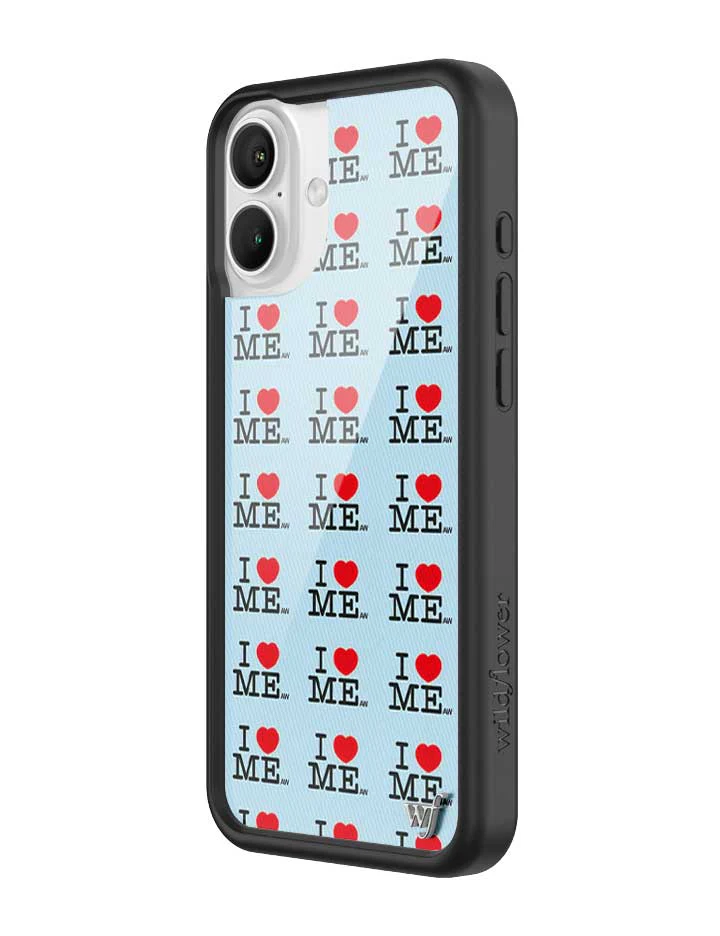 I Heart Me | Blue iPhone Case - Image 18