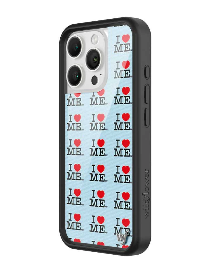 I Heart Me | Blue iPhone Case - Image 20