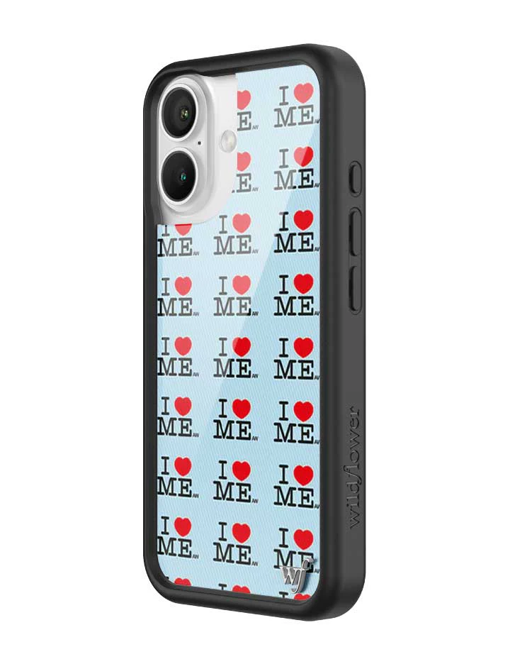 I Heart Me | Blue iPhone Case - Image 22