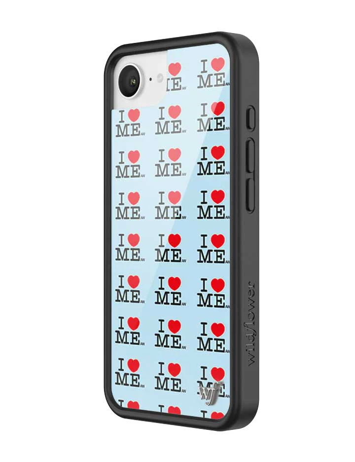 I Heart Me | Blue iPhone Case - Image 24
