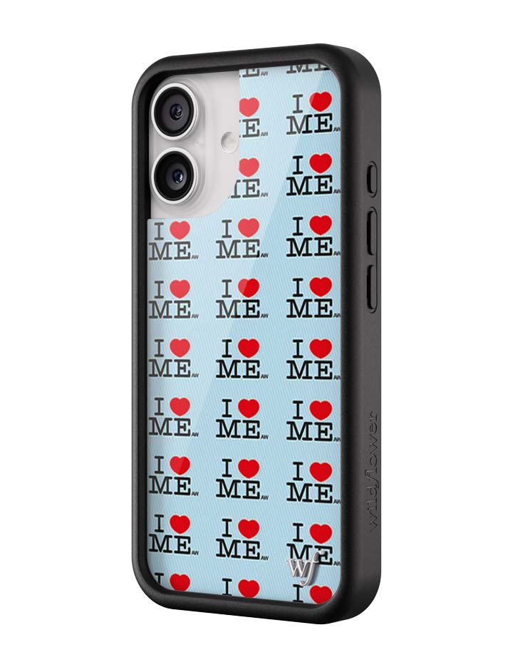 I Heart Me | Blue iPhone Case - Image 8