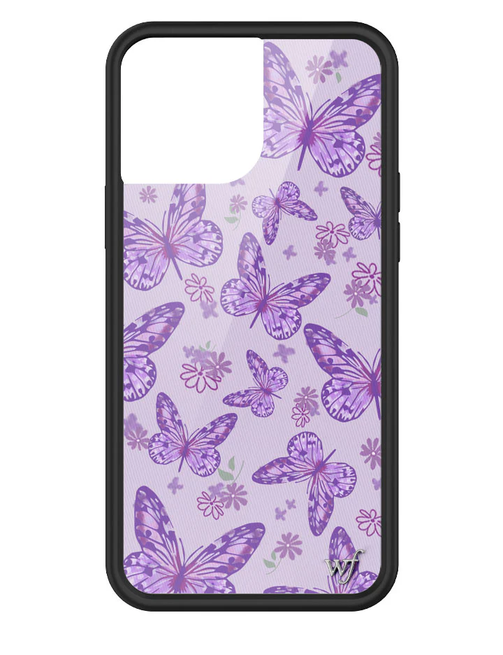 Butterfly | Lavender iPhone Case - Image 3