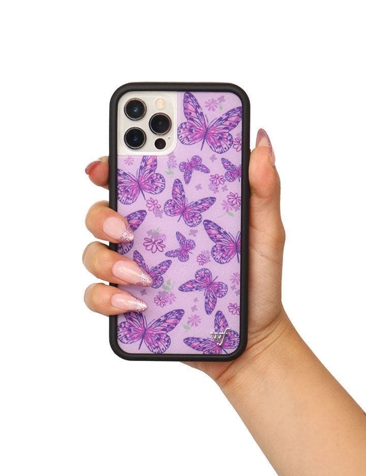 Butterfly | Lavender iPhone Case - Image 5