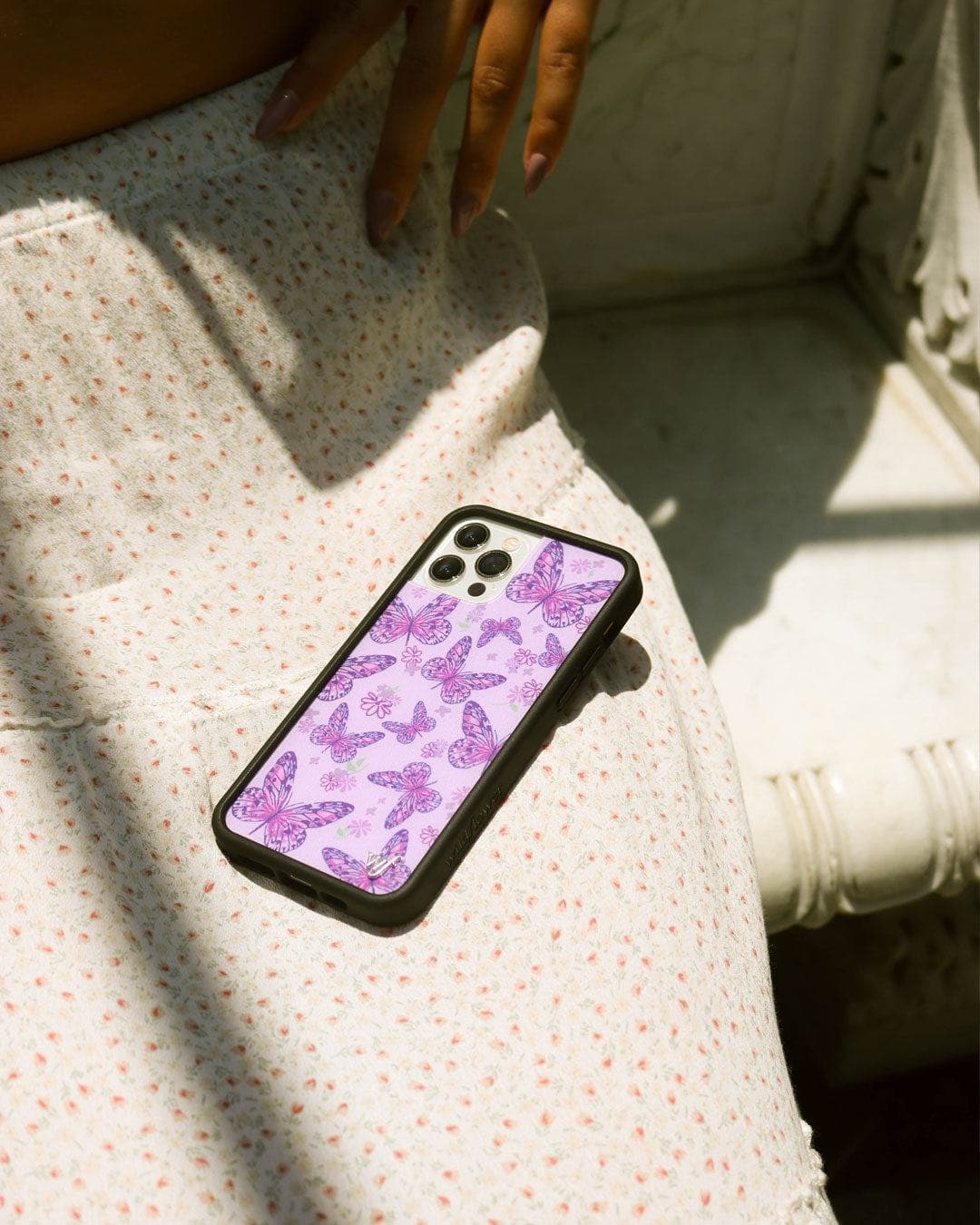 Butterfly | Lavender iPhone Case - Image 7