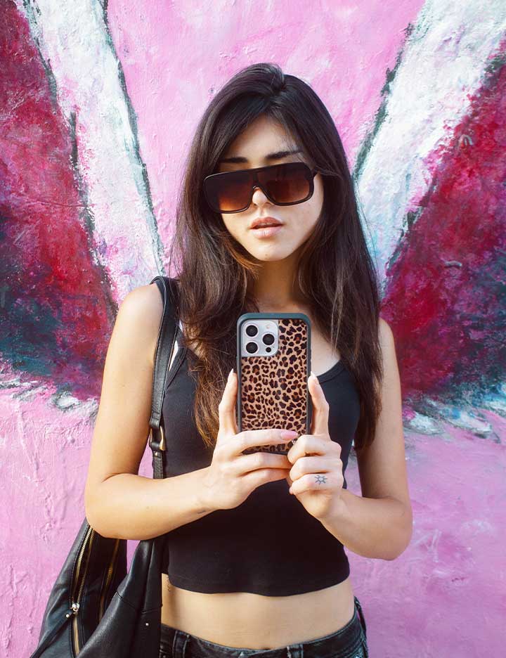 Meow | Brown iPhone Case - Image 47