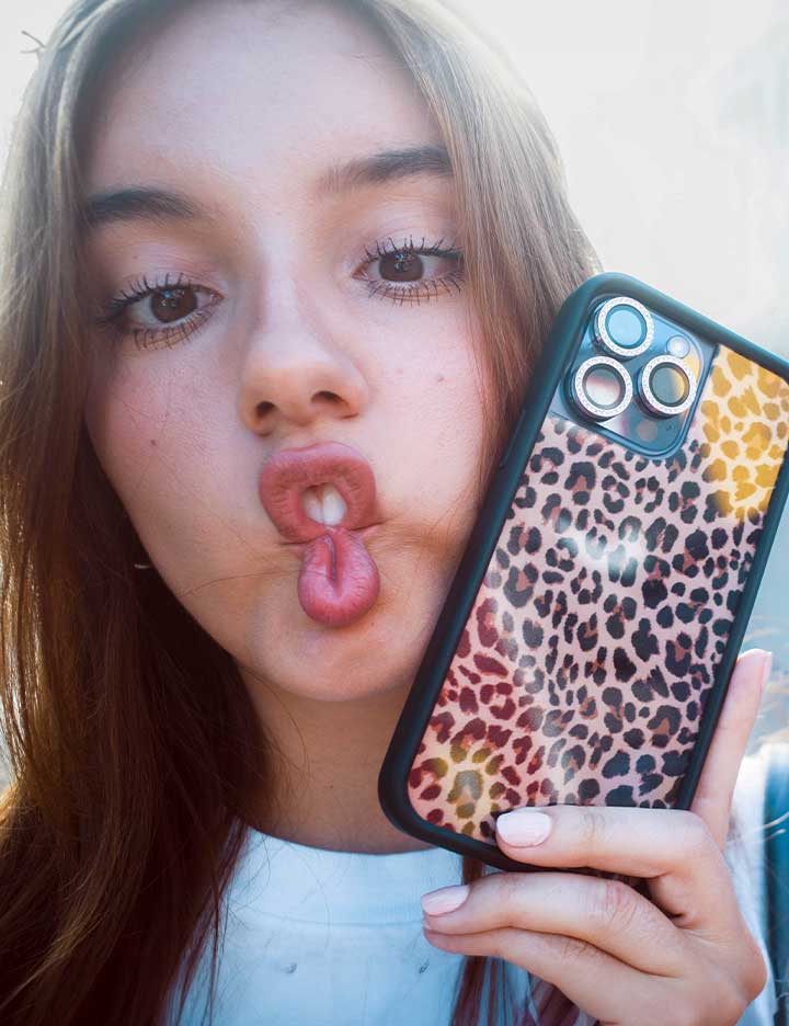 Meow | Brown iPhone Case - Image 50