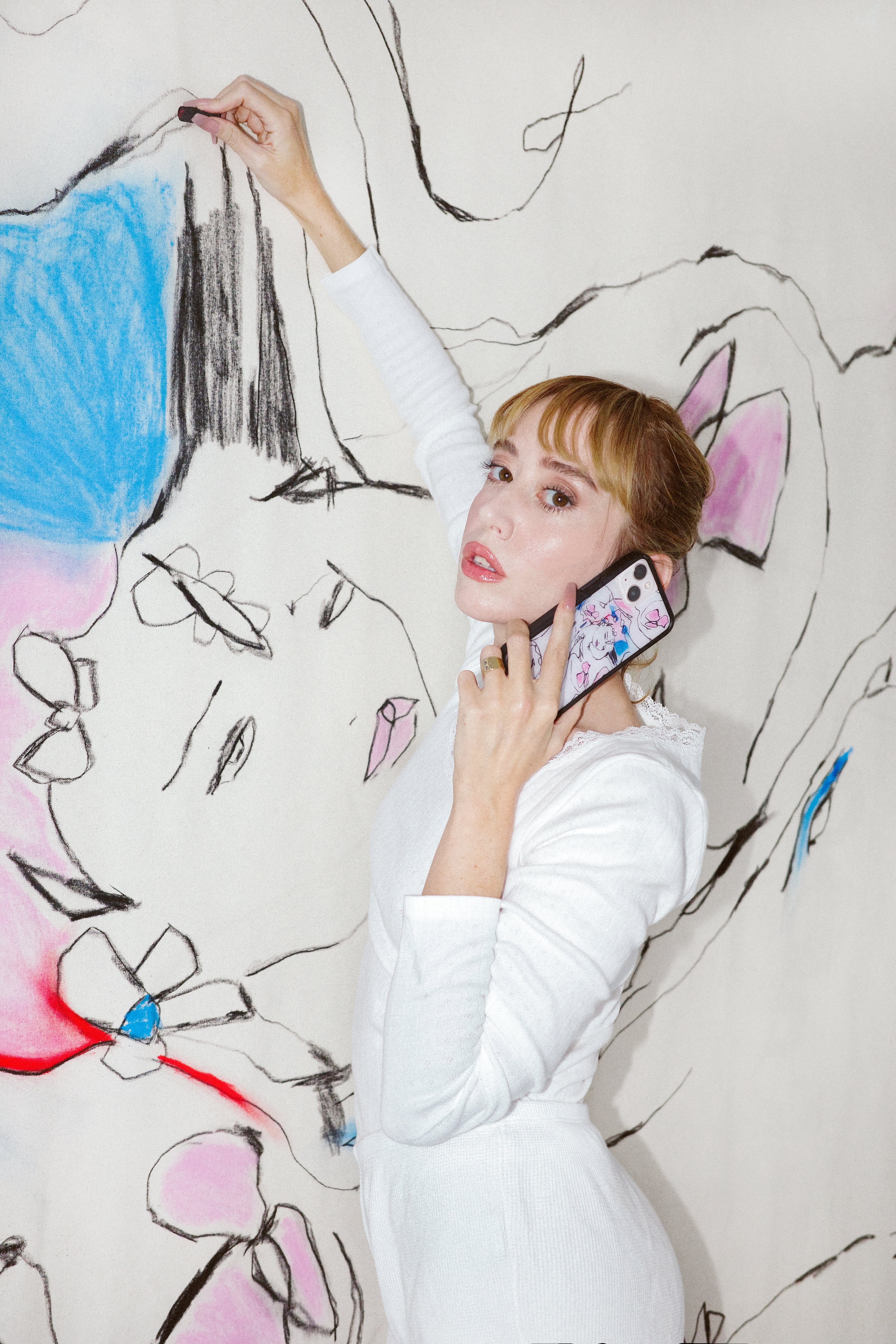 Natalie Krim Horse Girl iPhone Case - Image 13