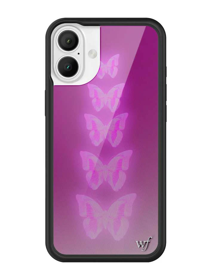Neon Butterfly iPhone Case - Image 3