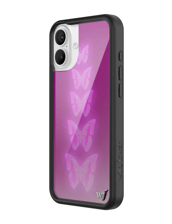 Neon Butterfly iPhone Case - Image 4