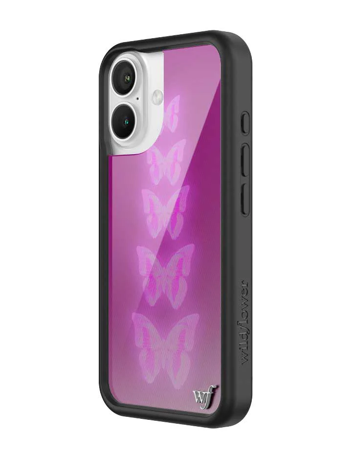 Neon Butterfly iPhone Case - Image 8