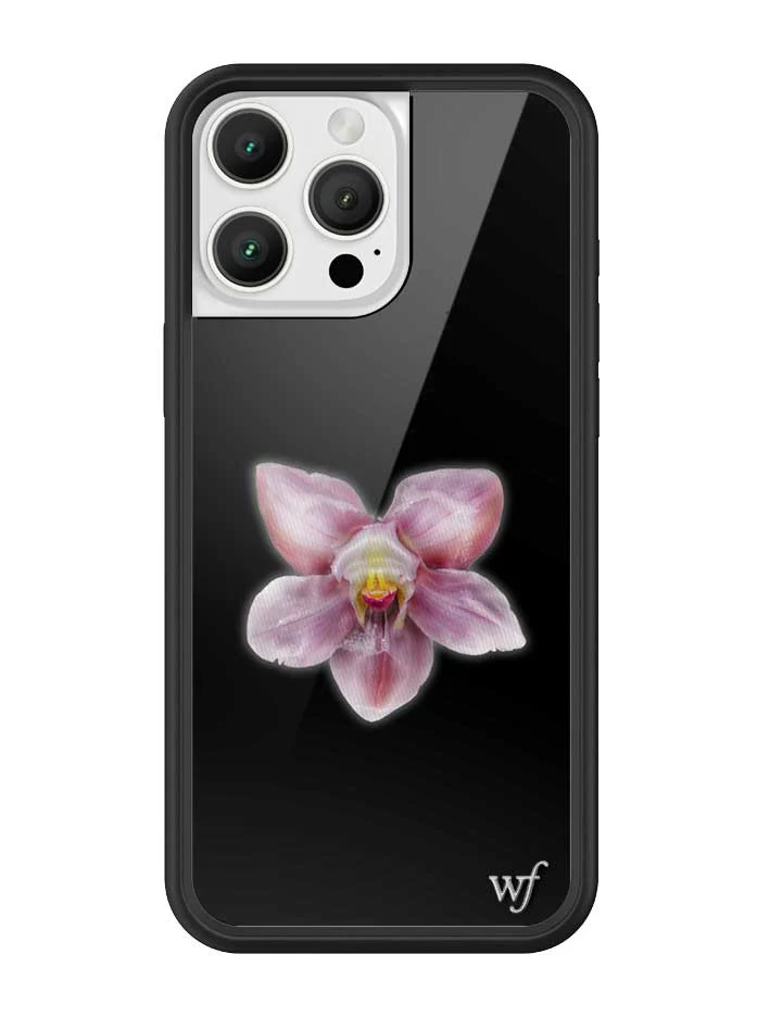 Orchid | Black iPhone Case - Image 15
