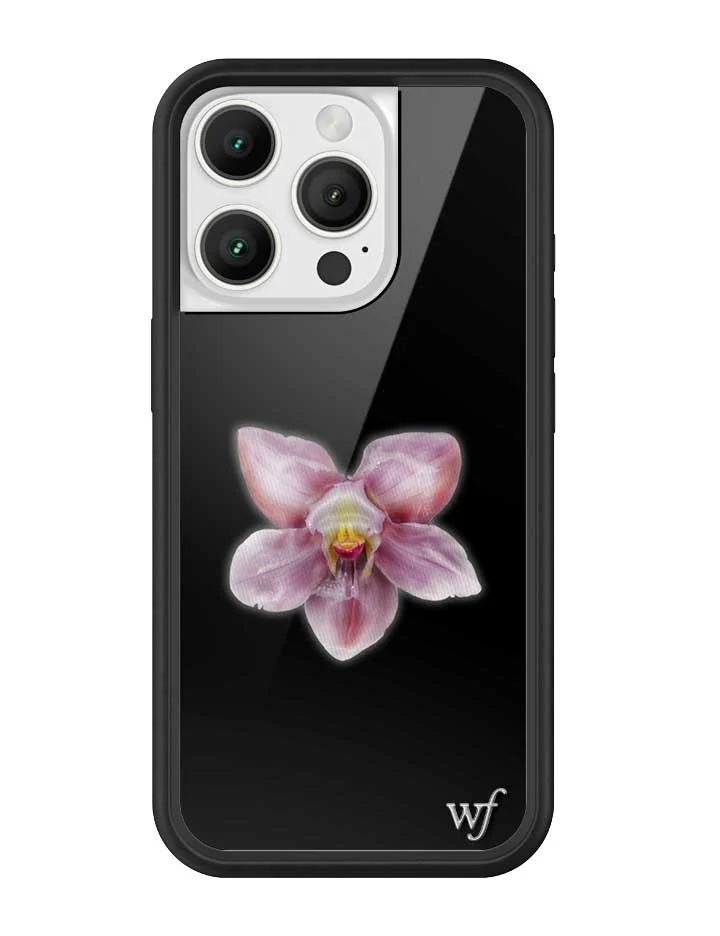 Orchid | Black iPhone Case - Image 19
