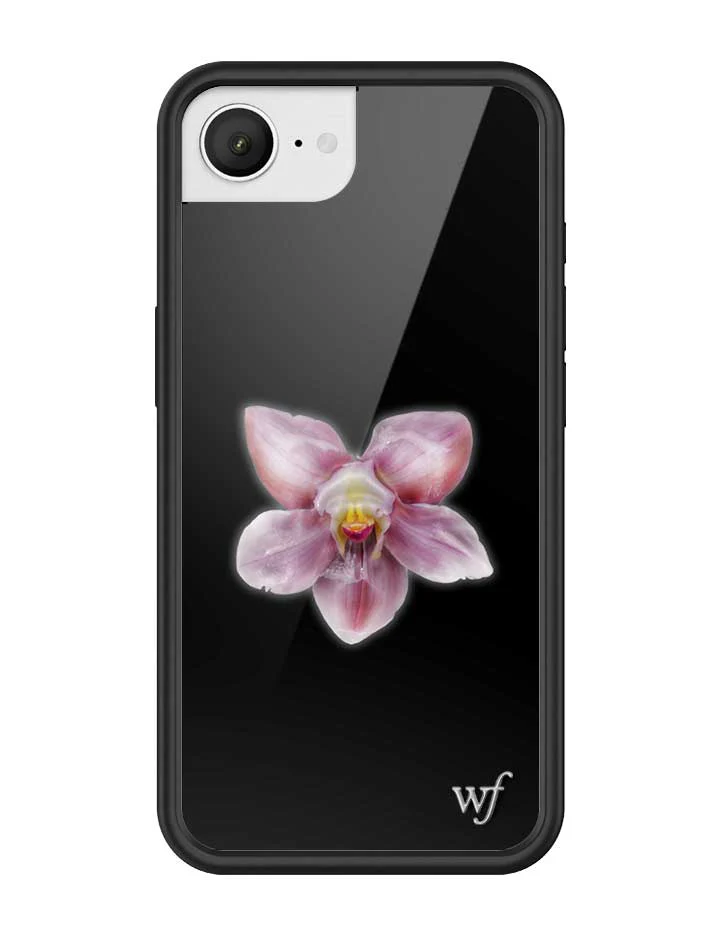 Orchid | Black iPhone Case - Image 23