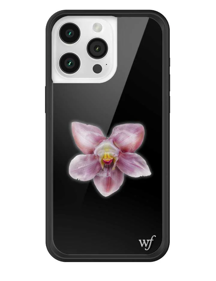 Orchid | Black iPhone Case - Image 25