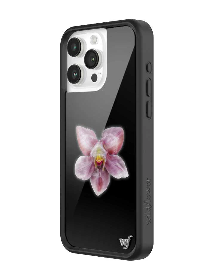 Orchid | Black iPhone Case - Image 26