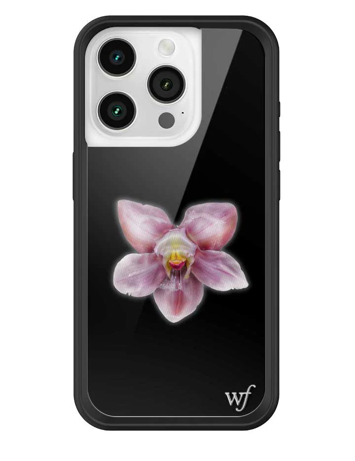 Orchid | Black iPhone Case - Image 29