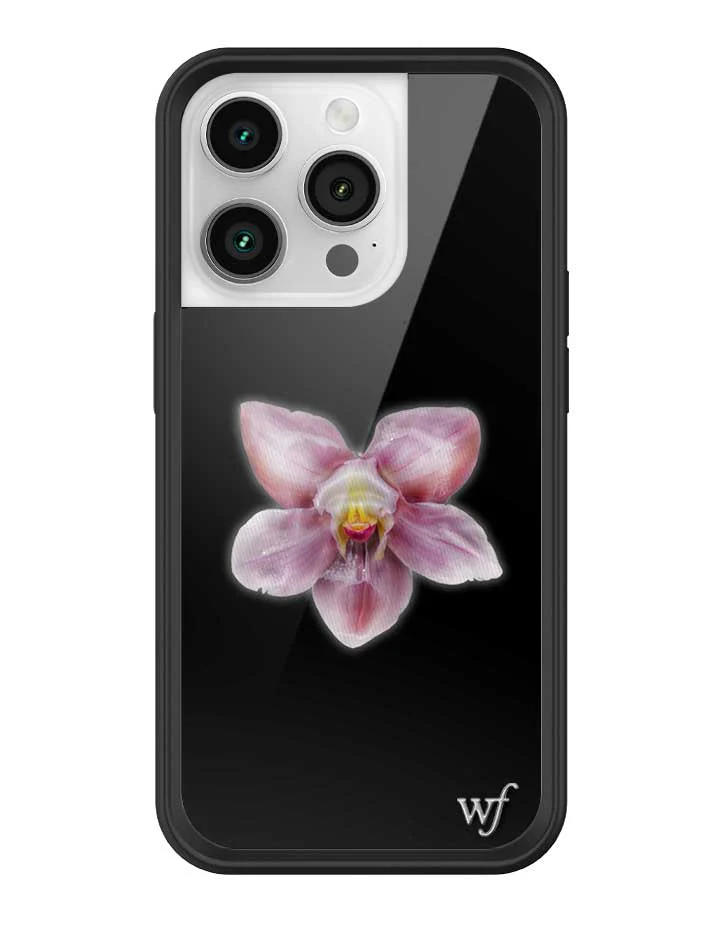 Orchid | Black iPhone Case - Image 37