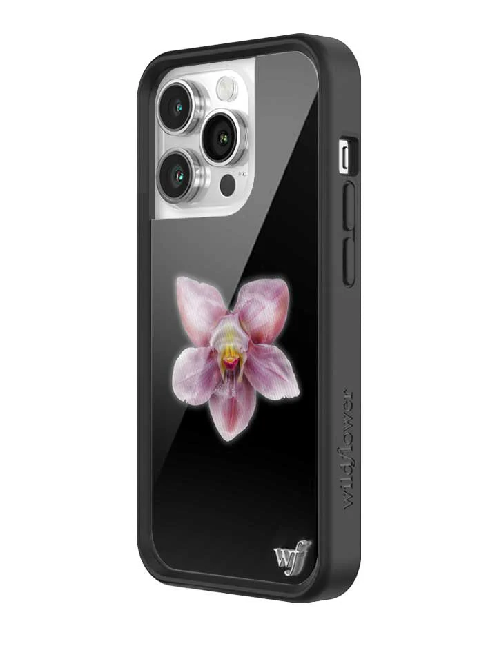 Orchid | Black iPhone Case - Image 38