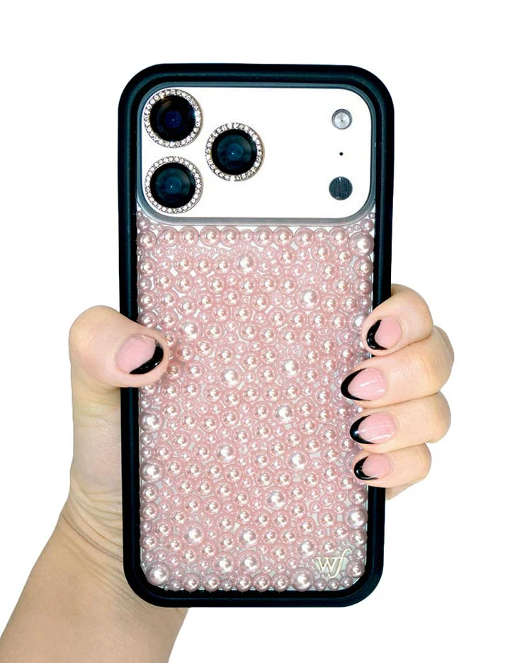 Pearl | Pink iPhone Case - Image 34