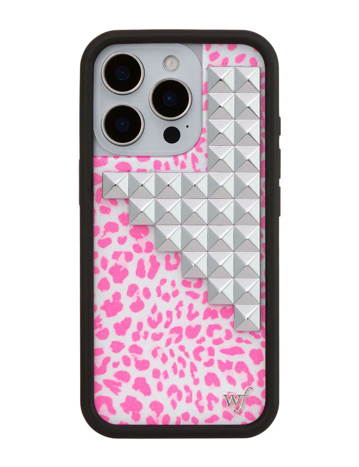 Pink Meow Stud iPhone Case - Image 15