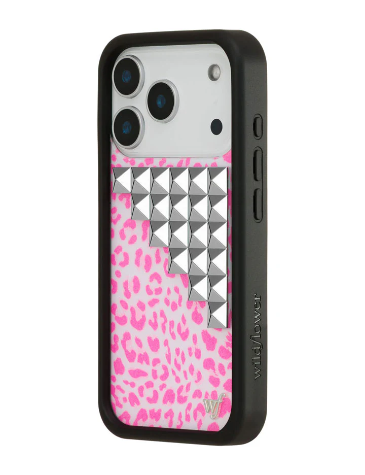 Pink Meow Stud iPhone Case - Image 5