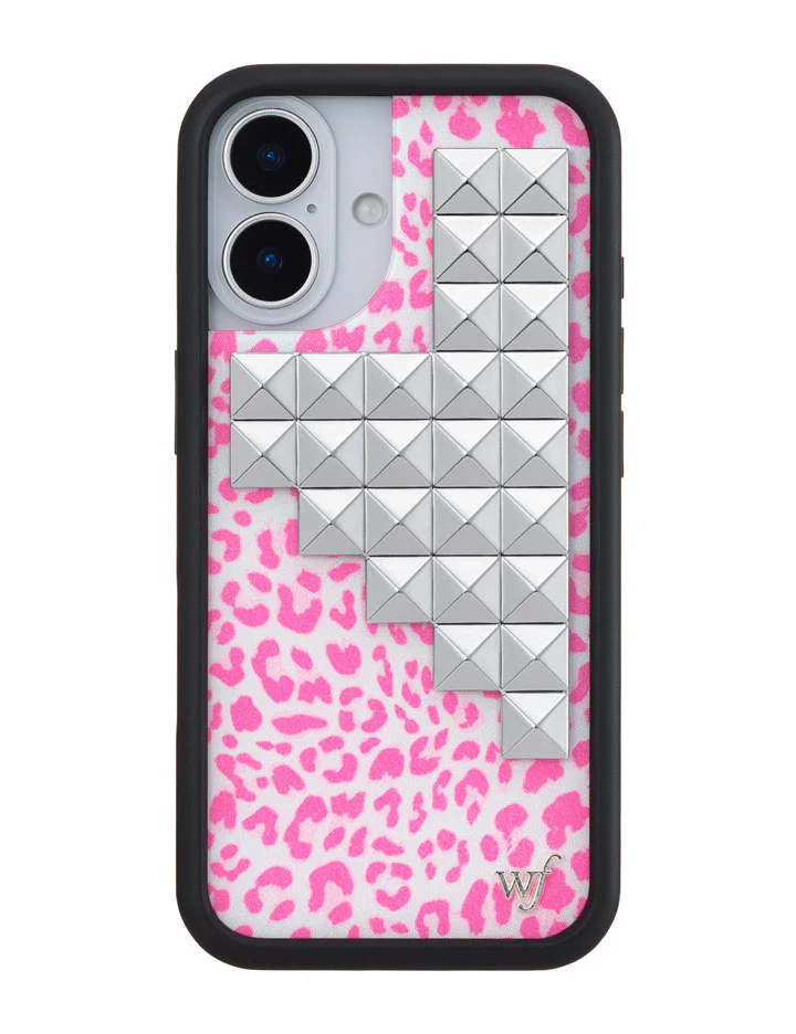Pink Meow Stud iPhone Case - Image 7