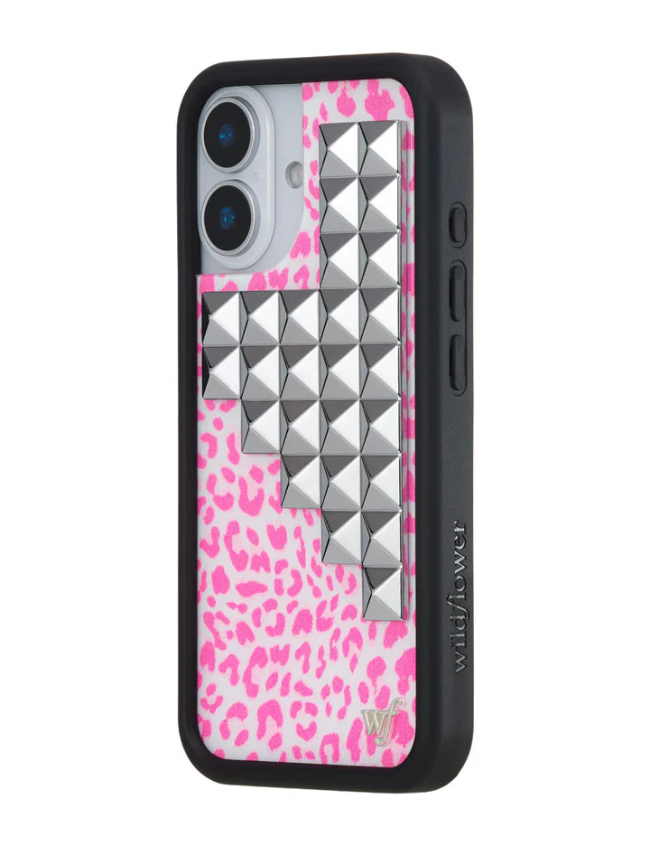 Pink Meow Stud iPhone Case - Image 8